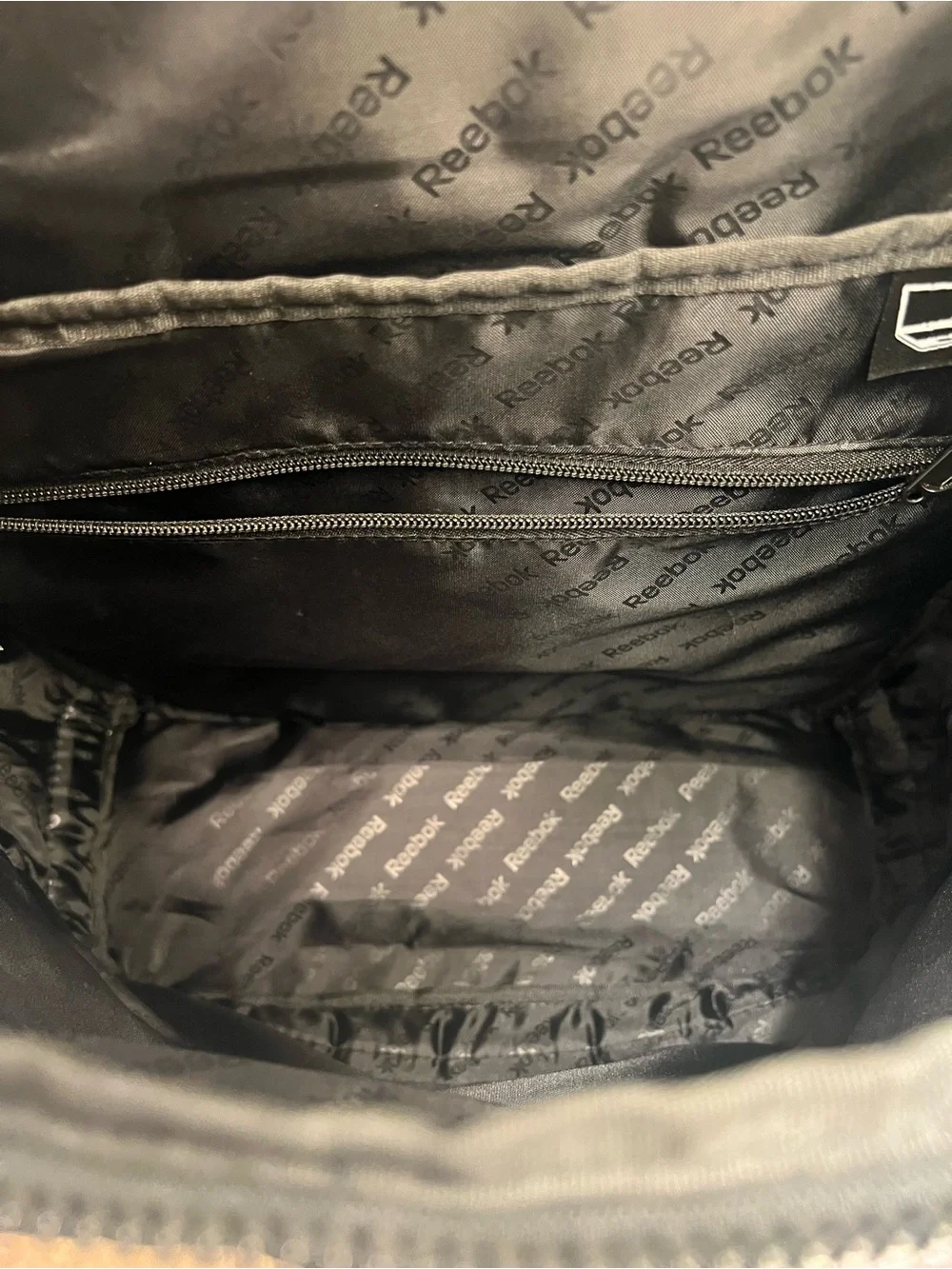 Reebok Unisex Top Loader 18.5 Laptop Backpack Light Heather Gray